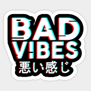 Bad Vibes v2 Sticker